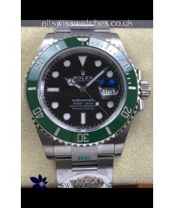 Rolex Submariner 126610LV Kermit FREE SPRUNG MVMNT Super Clone Watch 