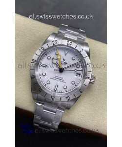 Tudor Black Bay PRO 79470-0004 GMT White Dial Super Clone Watch 