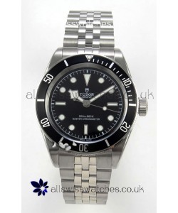 Tudor Black Bay 41 Black Dial and Bezel Jubilee Super Clone Watch 