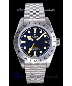 Tudor Black Bay PRO 79470-0001 GMT Black Dial Jubilee Super Clone Watch 