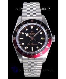 Tudor Black Bay GMT Red Dial Watch Blacl/Red Bezel Jubilee Super Clone Watch 