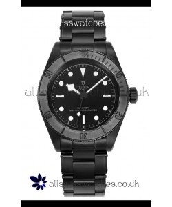 Tudor Black Bay PVD Case Black Dial Swiss Replica Watch 