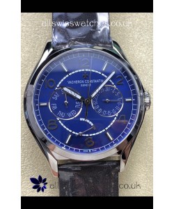Vacheron Constantin Fiftysix Day-Date Stainless Steel Blue Dial Swiss Replica Watch 