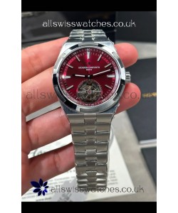 Vacheron Constantin Overseas Tourbillon Red Dial Super Clone Watch 