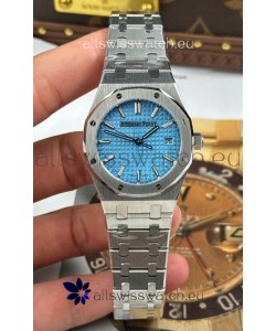 Audemars Piguet Super Clone Royal Oak 77450 34MM 904L Steel Ice Blue Dial Watch 