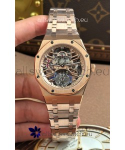 Audemars Piguet Royal Oak Super Clone Tourbillon 26735 Rose Gold Watch 