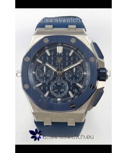 Audemars Piguet Super Clone Royal Oak Offshore Steel Casing Blue Dial Watch 