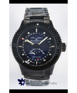 Blancpain Bathyscaphe Ceramic Casing Superclone Watch in Blue Dial 