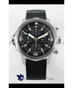 IWC Super Clone Aquatimer Chronograph IW376804 Swiss Replica Black Dial