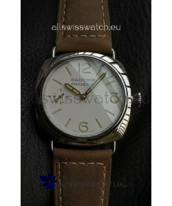 Panerai Super Clone Radiomir PAM1384 Swiss Replica Watch - 45MM White Dial 