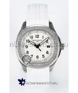 Patek Philippe Aquanaut 5267 White Dial Swiss Quartz Movement Replica Watch 
