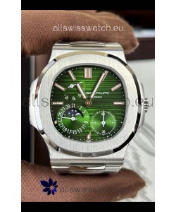 Patek Philippe Nautilus 5740 Perpetual Calendar Stainless Steel Green Dial Swiss Replica Watch