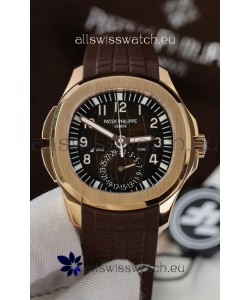 Patek Philippe Super Clone Aquanaut 5164R Rose Gold Swiss Replica Watch