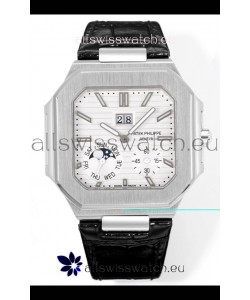 Patek Philippe Cubitus 5822 904L Steel Casing White Dial Swiss Replica Watch