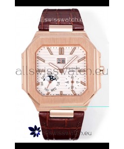 Patek Philippe Cubitus 5822 Rose Gold Casing White Dial Swiss Replica Watch