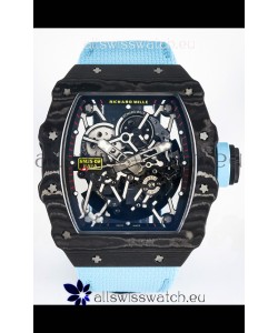 Richard Mille 035-02 Black NTPT Real Vaucher Movement Super Clone Watch 