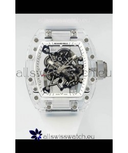 Richard Mille RM055 Transparent Sapphires Casing with Genuine Tourbillon Super Clone Watch