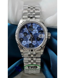 Rolex Datejust Cal.3235 Movement Super Clone Stainless Steel 31MM Motif Dial Watch 