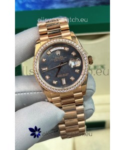 Rolex Day Date Presidential 18K Rose Gold Watch 40MM - Pearl Dial 1:1 Mirror Quality