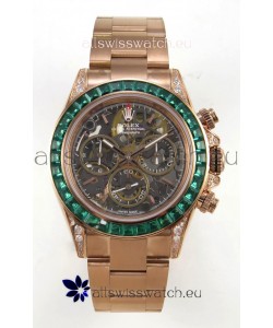 Rolex Daytona Super Clone "Artisans De Genève - Glacier" Edition Rose Gold Watch