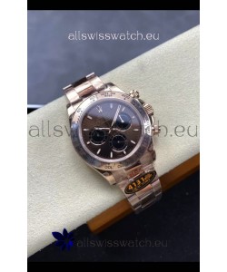 Rolex Daytona Super Clone M116505 Rose Gold Original Cal.4131 Movement - 904L Steel Watch