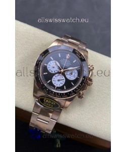Rolex Daytona Super Clone 126525 Le Mans Edition Rose Gold Black Dial Original Cal.4132 Movement