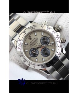 Rolex Daytona Japanese Movement Replica Watch in Grey Dial 