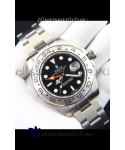 Rolex Explorer II Japanese Movement Replica Watch in Steel Casing Black Dial