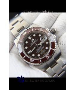 Rolex Submariner Harley-Davidson Japanese Replica Watch 904L Steel Brown Dial Watch 