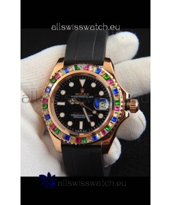 Rolex Yachtmaster Everrose Gold Japanese Replica Watch - 40MM