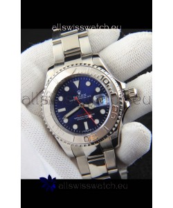 Rolex Yachtmaster Stainless Steel Japanese Replica Watch - 40MM - Blue Dial 