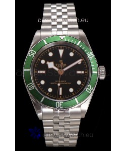 Tudor Black Bay Super Clone Harrods Edition Green Dial Swiss Replica Watch 