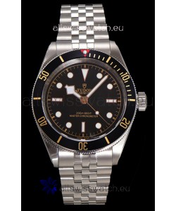 Tudor Black Bay Super Clone Edition Black Dial Swiss Replica Watch 
