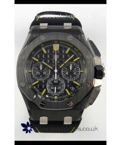 Royal Oak Offshore Chronograph 26420FE Black Ceramic Super Clone Watch 