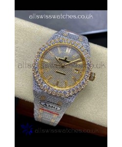 Royal Oak 15400 Iced Out Super Clone Edition 3 Super Clone Watch 