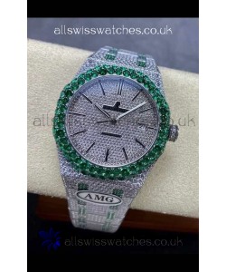 Royal Oak 15400 Iced Out Super Clone Edition 14 Super Clone Watch 