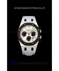 Royal Oak Black & White Voidline DiW 26240 Carbon NTPT Casing Super Clone Watch 