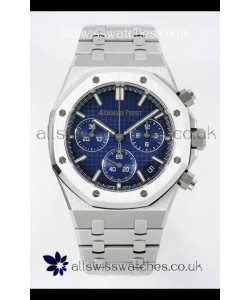 Royal Oak Chrono 26240 Blue Dial Steel Caing Super Clone Watch 