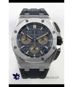 Royal Oak Offshore Chronograph 26420 Titanium Blue Dial Super Clone Watch 