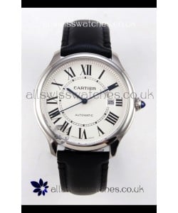 Cartier Ronde Louis 40 Stainless Steel Super Clone Watch 