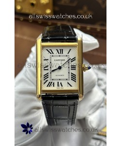 Cartier Tank Louis Automatic 27mm in Yellow Gold Super Clone Watch 