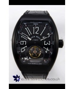 Franck Muller V45 Tourbillon Black DLC Super Clone Watch 