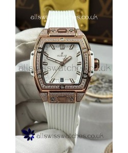 Hublot Spirit of Big Bang Rose Gold White Dial 39MM Super Clone Watch 
