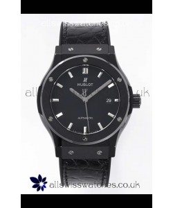 Hublot Classic Fusion Ceramic Casing Black Dial Super Clone Watch 42MM