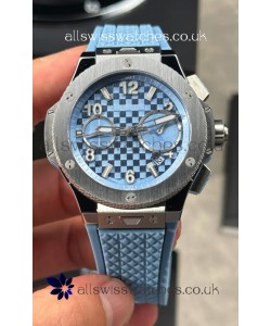 Hublot Big Bang Original Titanium Coal Blue 43MM Super Clone Watch 