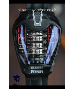 Hublot MP-05 La Ferrari Black DLC Titanium Casing Hyper Clone Watch 
