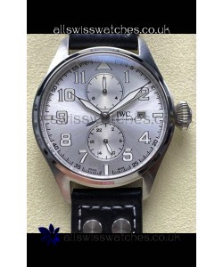IWC PILOT'S Monopusher Steel Dial Replica Watch 