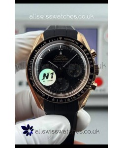 Omega Speedmaster Moonwatch Rose Gold Black Dial 42MM Super Clone Watch 