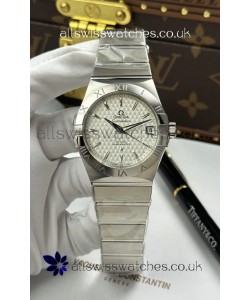 Omega Co-Axial Constellation 38MM 904L Steel Silver Dial Super Clone Watch 