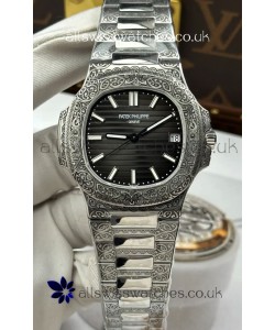 Patek Philippe Nautilus 5711/1500A Black Dial Children Action Super Clone Watch 
